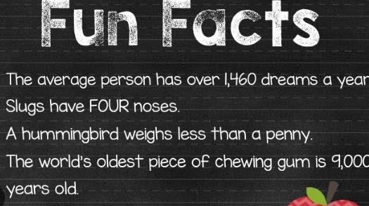 What Fun Facts Can You Share with Coworkers?